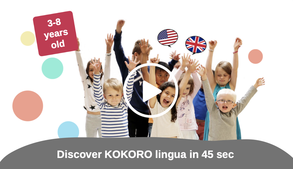 KOKORO Lingua | Learn English for 3-8 years old children by Videos